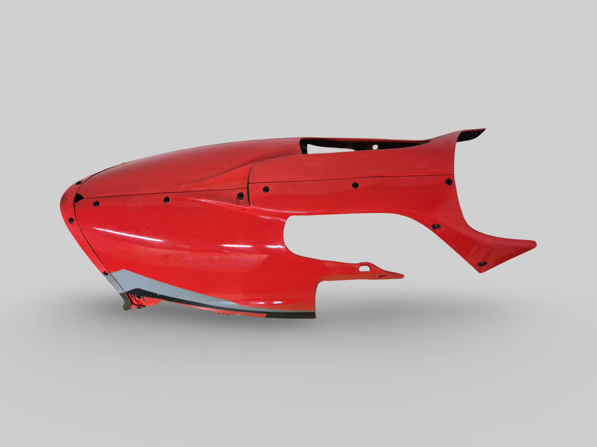 BELLYPAN FLUO RED DIABLO BLACK [2001-2002] AP8148836 AP8148835 Aprilia RSV Mille 1998-2003