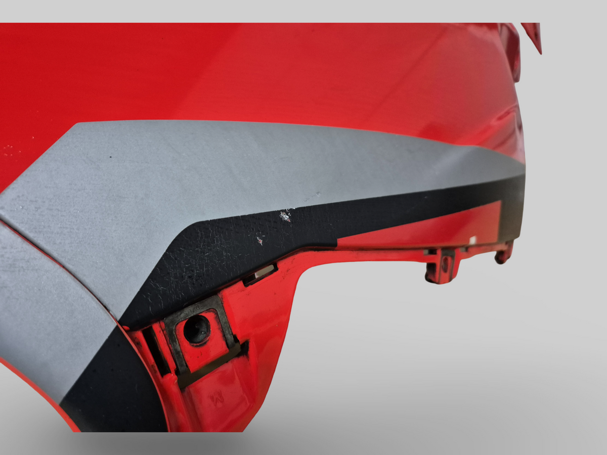 BELLYPAN FLUO RED DIABLO BLACK [2001-2002] AP8148836 AP8148835 Aprilia RSV Mille 1998-2003