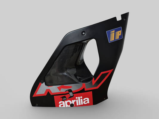 LEFT-HAND SIDE FAIRING DIABLO BLACK [2001] AP8149913 Aprilia RSV Mille 01-03