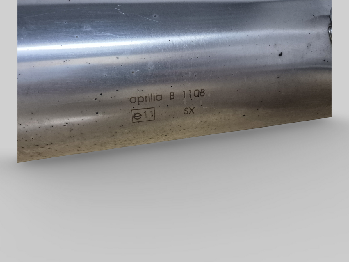 ORIGINAL EXHAUST SILENCER SET AP8119443 AP8119431 Aprilia SL1000 Falco 2000-2003