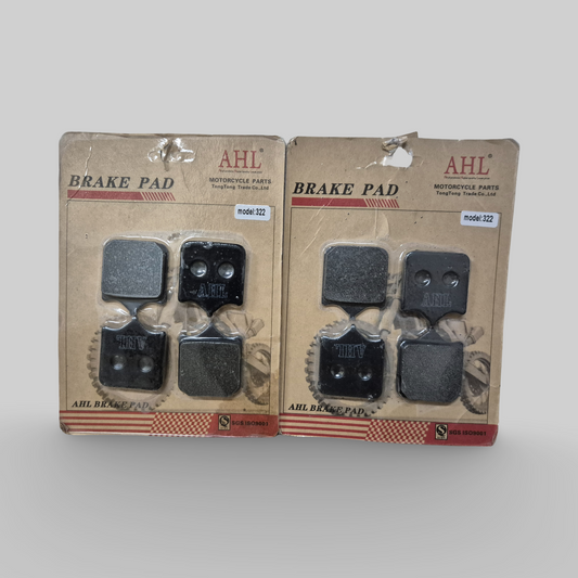 AHL BRAKES FRONT BREMBO P4 BRAKE PADS KIT Aprilia RSV Mille 98-03 / Tuono 02-05