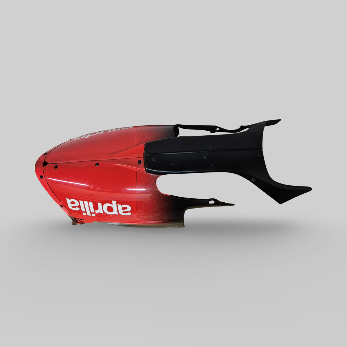 BELLYPAN FLUO RED / BLACK [PLOMB GREY 2002] Aprilia RSV Mille 1998-2003