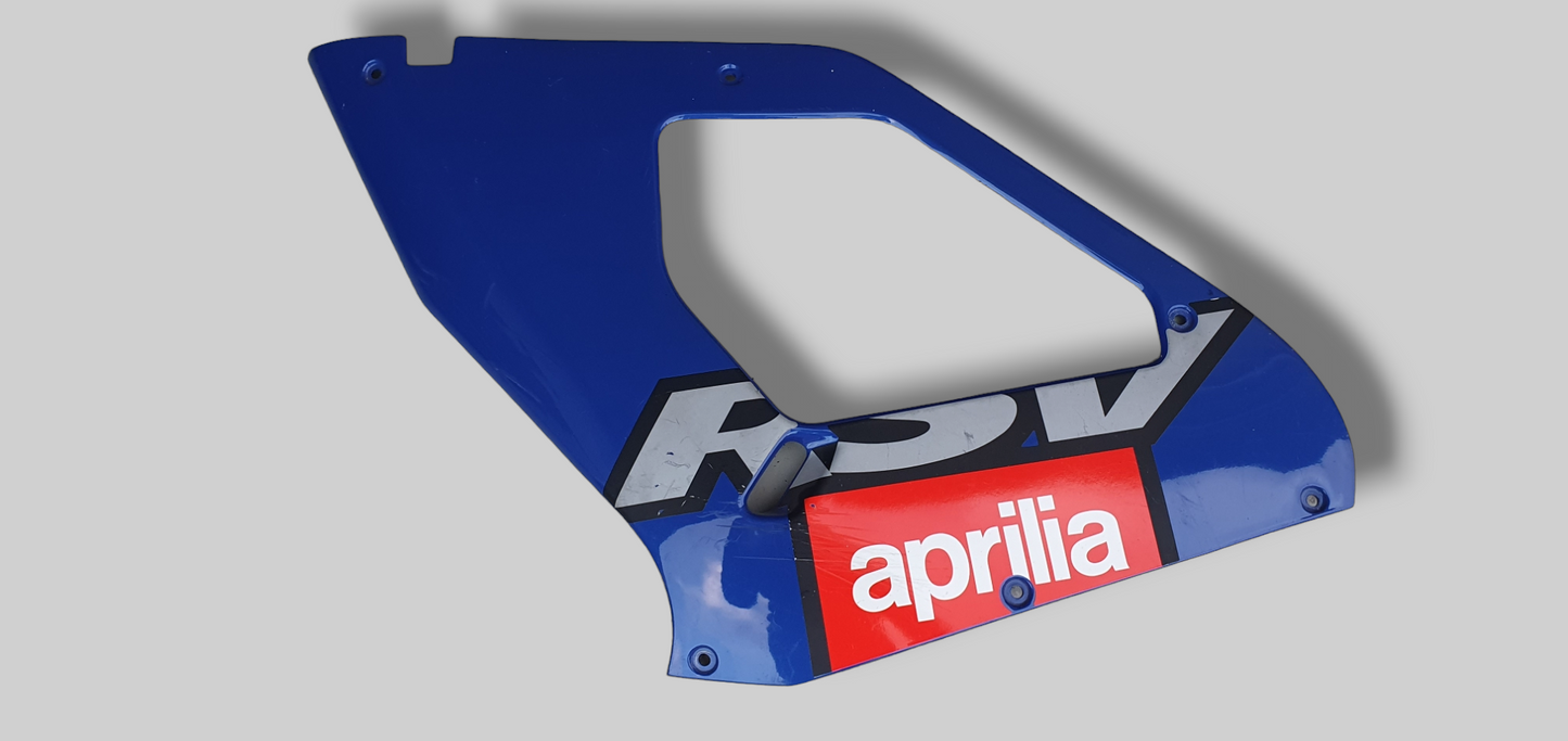 ELECTRIC BLUE LEFT-HAND SIDE UPPER FAIRING AP8158019 Aprilia RSV Mille 01-03