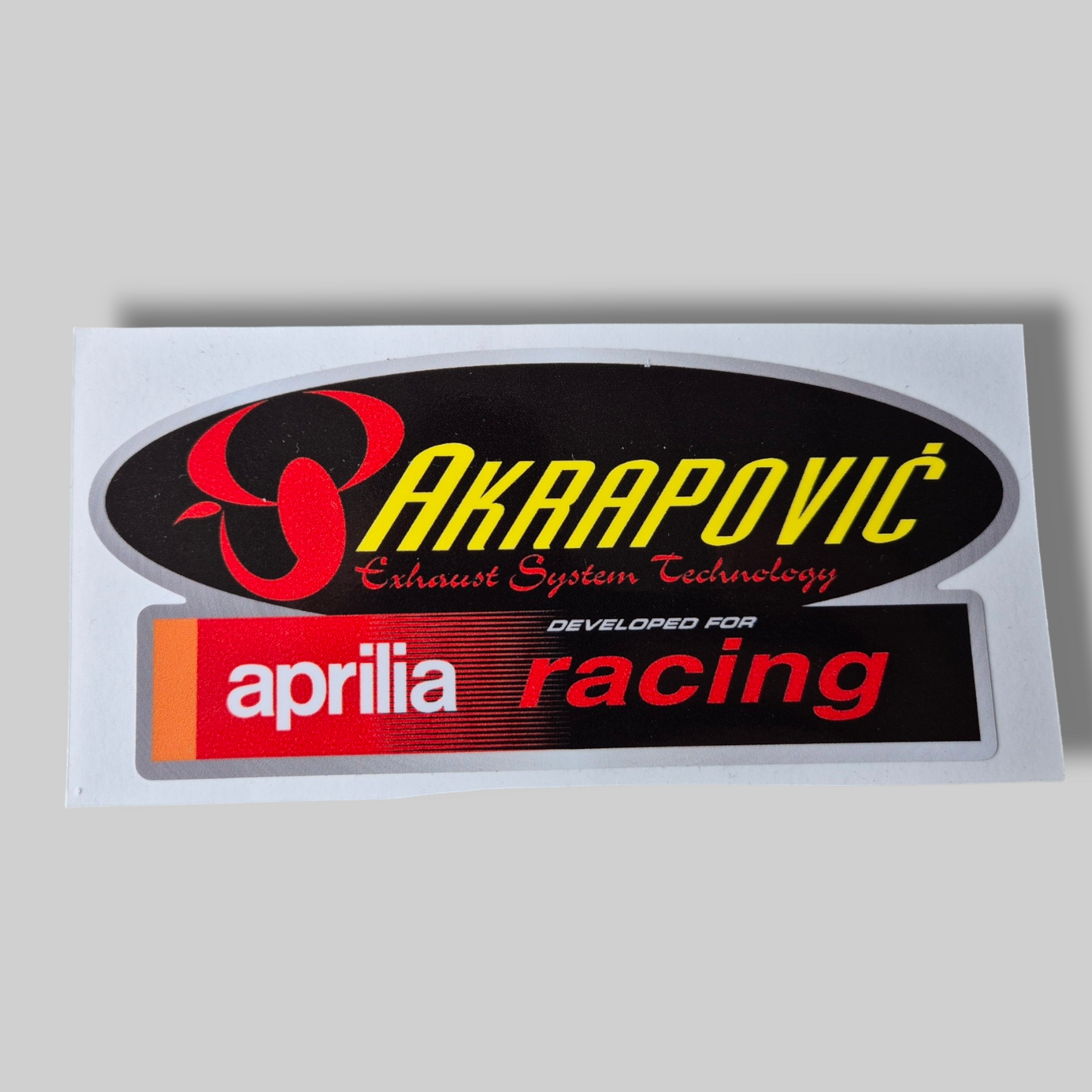 AKRAPOVIC EXHAUST DECAL Aprilia RSV Mille 98-03 / Tuono 02-05