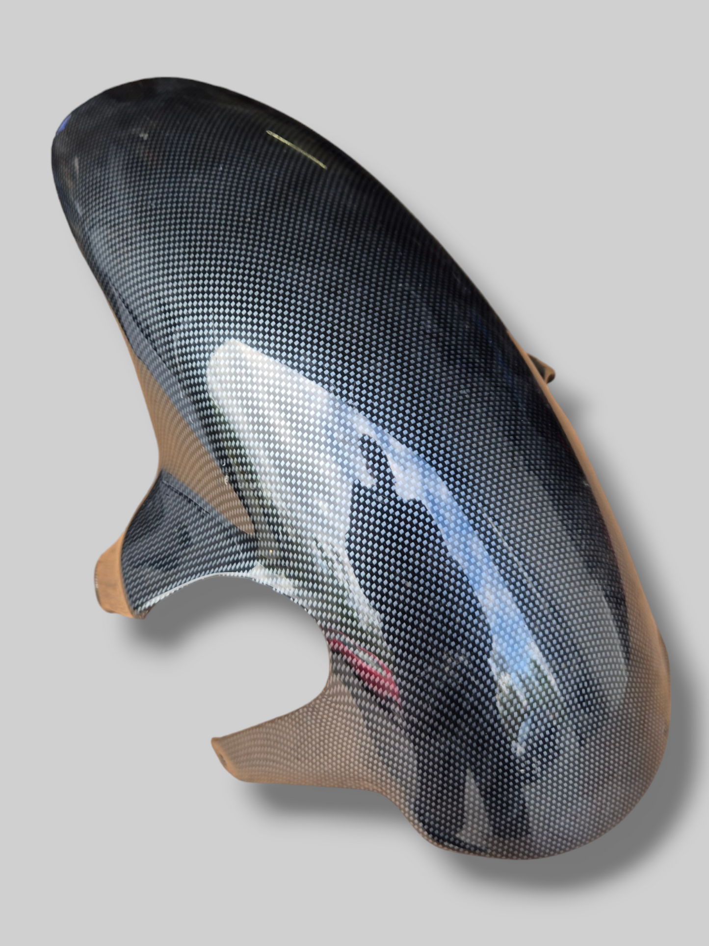 FRONT FENDER MUDGUARD FAKE CARBON DIPPED Aprilia RSV Mille 98-03 / Tuono 02-05