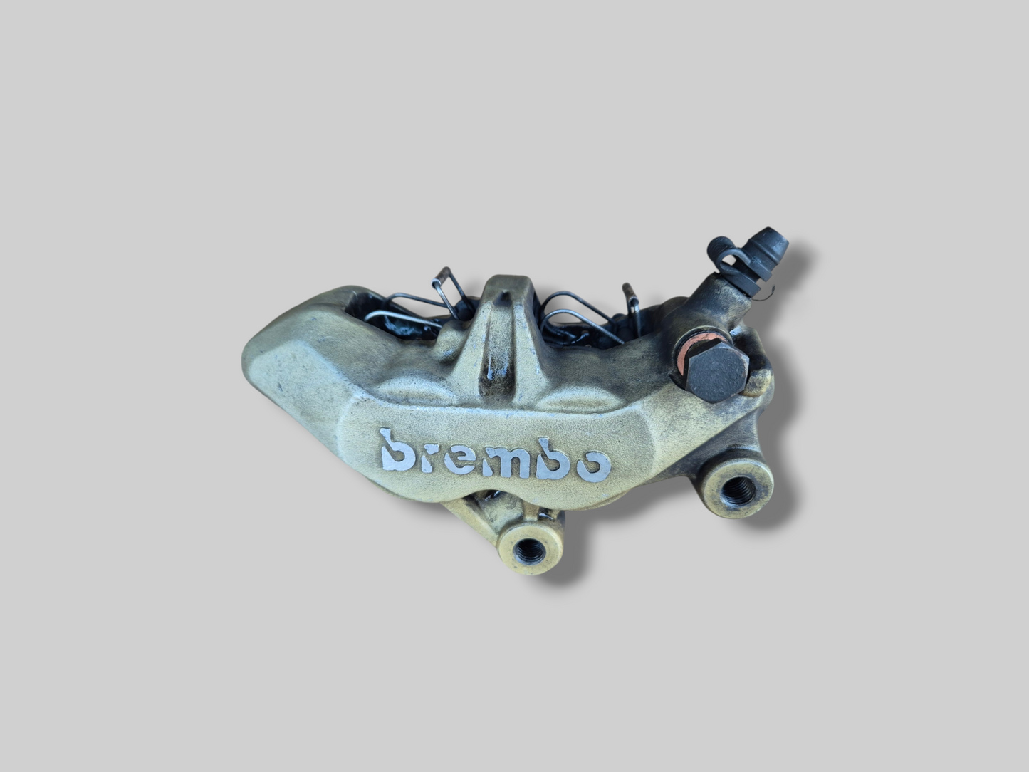 FRONT RIGHT-HAND BRAKE CALIPER BREMBO P4 GOLD AP8113970 Aprilia RSV Mille 98-03 / Tuono 02-05