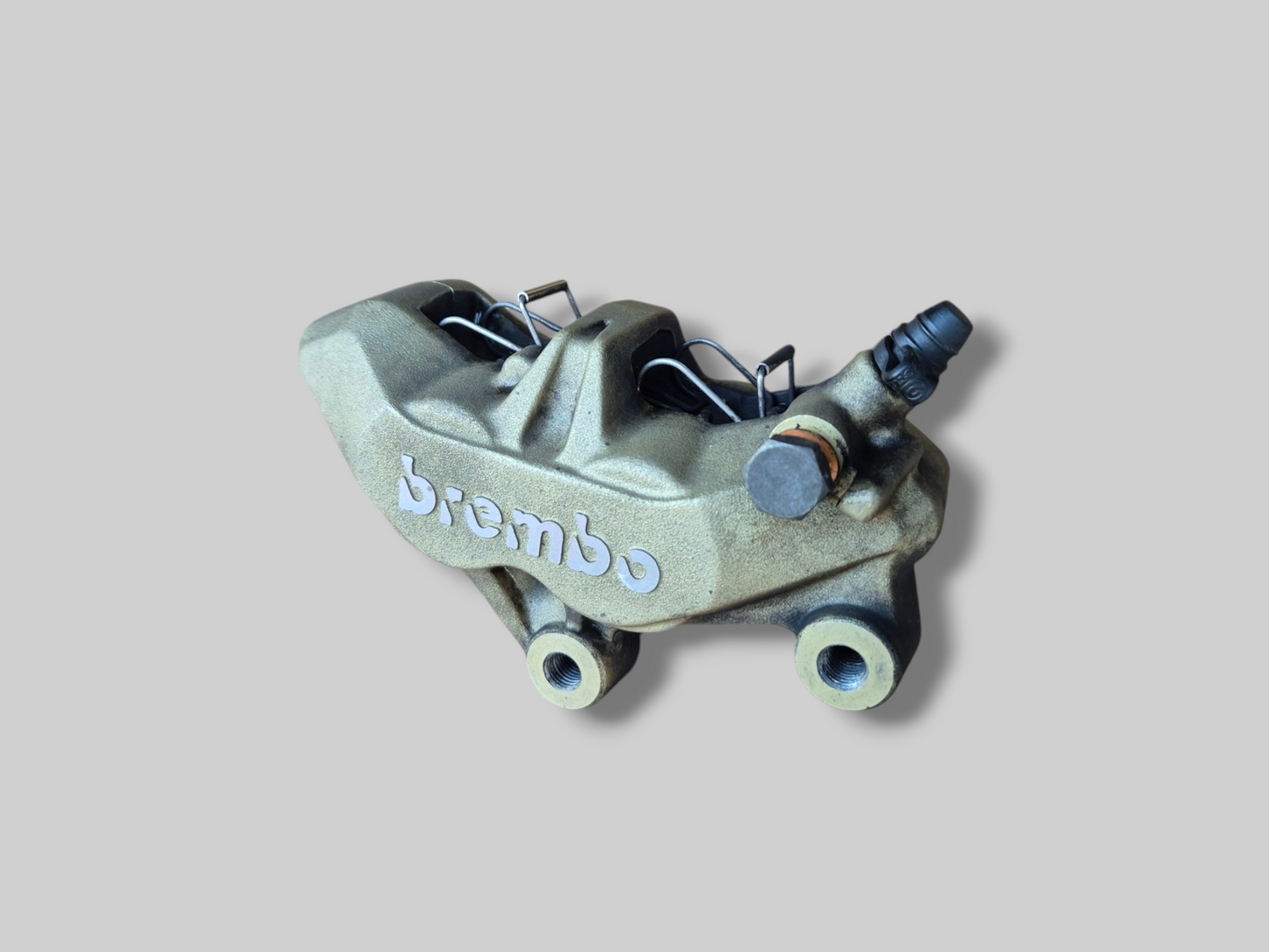 FRONT RIGHT-HAND BRAKE CALIPER BREMBO P4 GOLD AP8113970 Aprilia RSV Mille 98-03 / Tuono 02-05