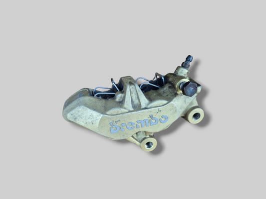 FRONT RIGHT-HAND BRAKE CALIPER BREMBO P4 GOLD AP8113970 Aprilia RSV Mille 98-03 / Tuono 02-05