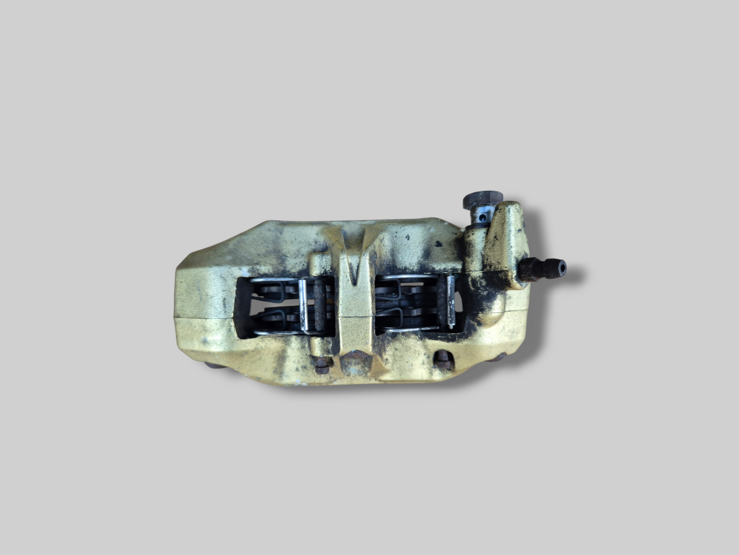 FRONT LEFT-HAND BRAKE CALIPER BREMBO P4 GOLD AP8113971 Aprilia RSV Mille 98-03 / Tuono 02-05