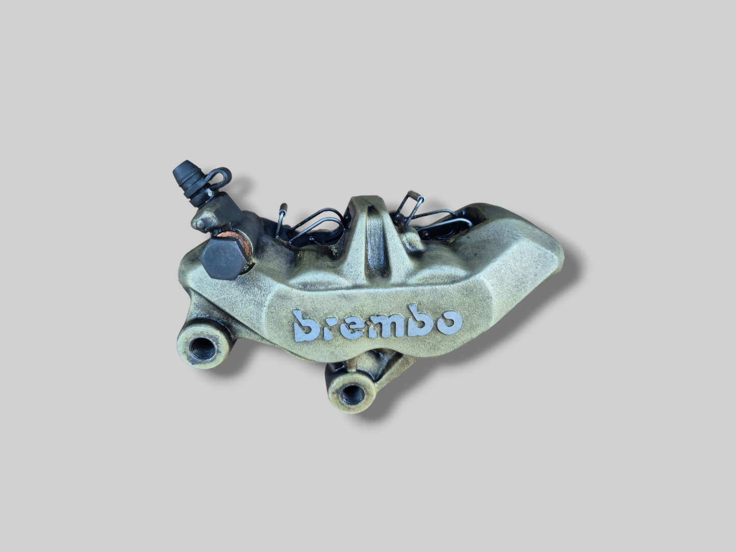 FRONT LEFT-HAND BRAKE CALIPER BREMBO P4 GOLD AP8113971 Aprilia RSV Mille 98-03 / Tuono 02-05