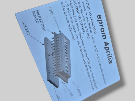 APRILIA EPROM BOOKLET Aprilia RSV Mille 98-03 / Tuono 02-05