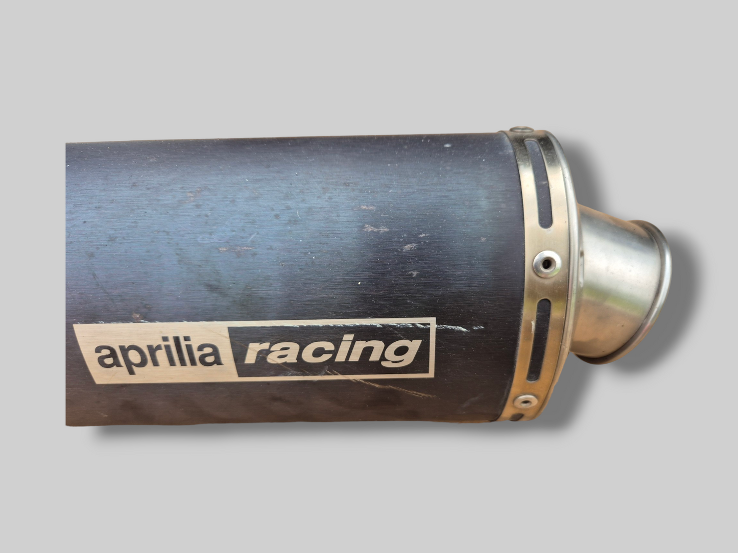 LEFT ORIGINAL EXHAUST CAN MUFFLER 856535 Aprilia RSV1000R 04-10 / Tuono 1000R 06-10