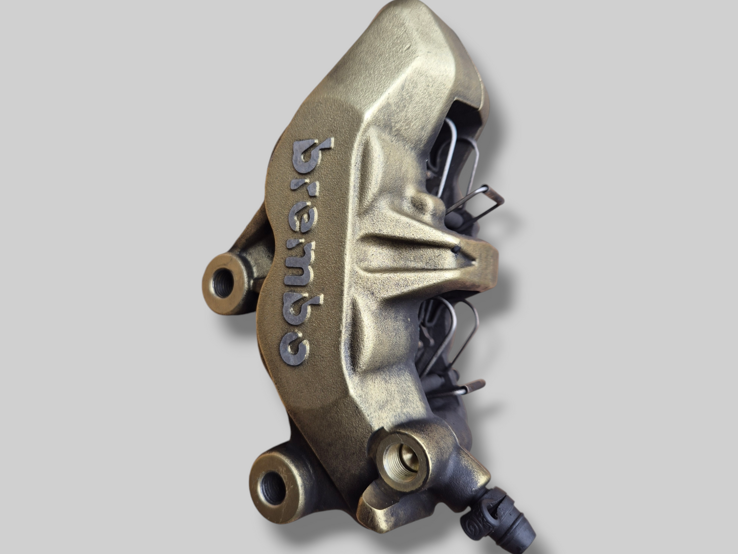 FRONT RIGHT-HAND BRAKE CALIPER BREMBO P4 GOLD AP8113970 Aprilia RSV Mille 98-03 / Tuono 02-05