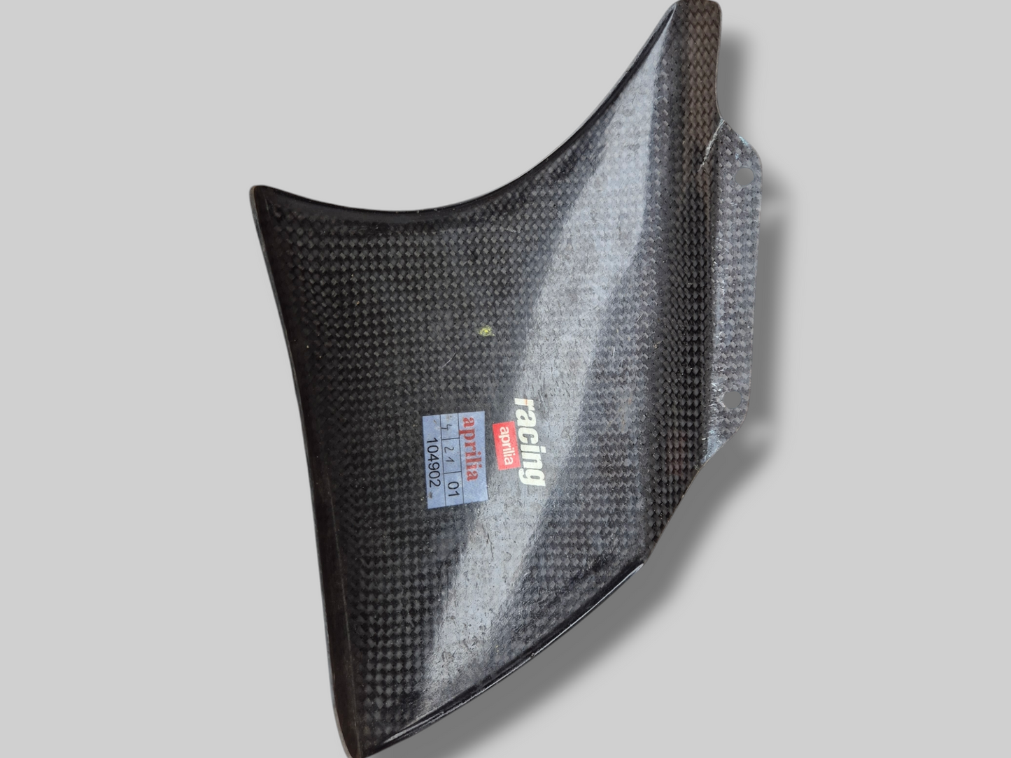 LEFT-HAND APRILIA RACING CARBON AIR DUCT WIND DEFLECTOR AP8796209 Aprilia RSV Mille (R) 01-03