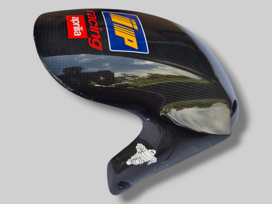 CARBON FIBER APRILIA RACING FRONT FENDER MUDGUARD AP8156070 Aprilia RSV Tuono 'Racing' 02-05