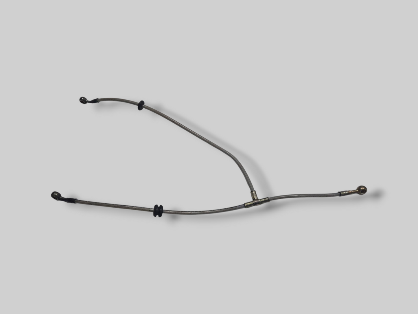 Tuyau de conduite de frein tressé en acier avant, jonction en T AP8113976 Aprilia RSV Mille 98-03 