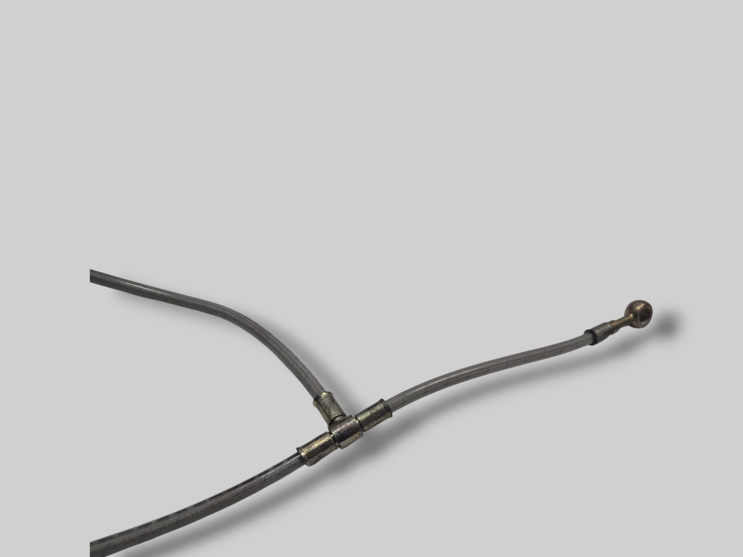Tuyau de conduite de frein tressé en acier avant, jonction en T AP8113976 Aprilia RSV Mille 98-03 