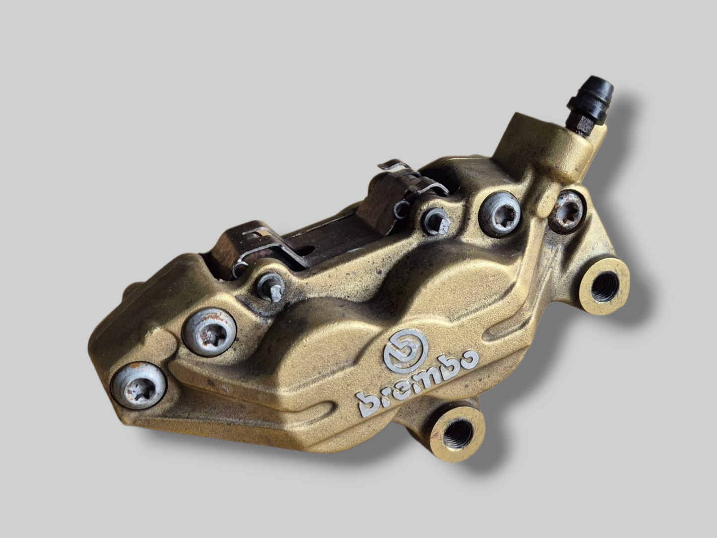 FRONT RIGHT BRAKE CALIPER BREMBO P2 GOLD AP8113892 Aprilia RSV Mille 98-03 / Tuono 02-05