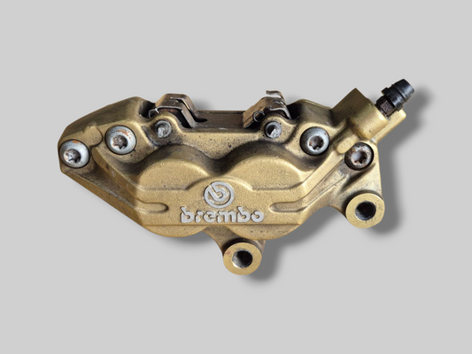 FRONT RIGHT BRAKE CALIPER BREMBO P2 GOLD AP8113892 Aprilia RSV Mille 98-03 / Tuono 02-05