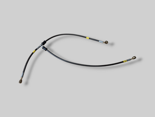 HEL CUSTOM FRONT STEEL-BRAIDED BRAKE LINE HOSE PIPE T-JUNCTION AP8113976 Aprilia RSV Mille 98-03