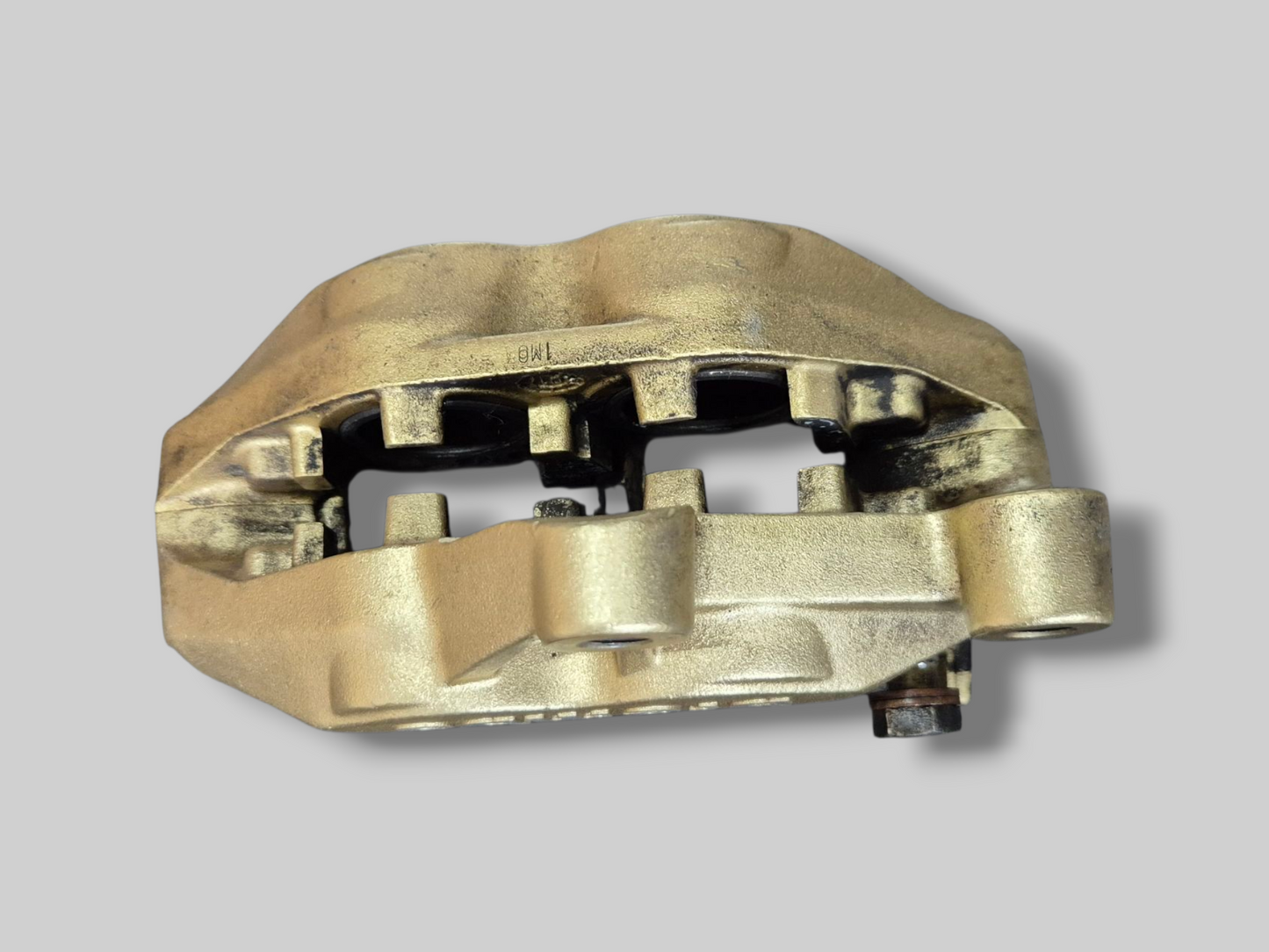 FRONT LEFT-HAND BRAKE CALIPER BREMBO P4 GOLD AP8113971 Aprilia RSV Mille 98-03 / Tuono 02-05