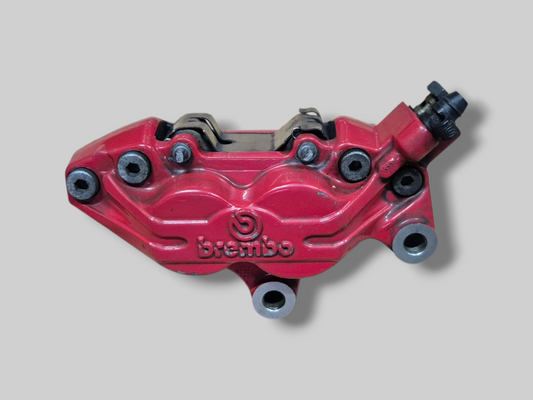 FRONT RIGHT BRAKE CALIPER BREMBO P2 RED AP8113774 Aprilia RSV Mille 98-03 / Tuono 02-05