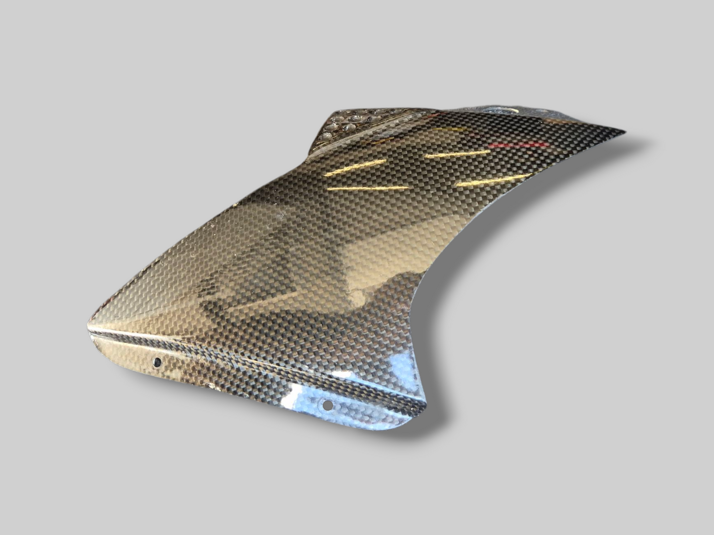 LEFT-HAND FRONT FAIRING BAFFLE CARBON AP8178755 Aprilia RSV1000R 04-09
