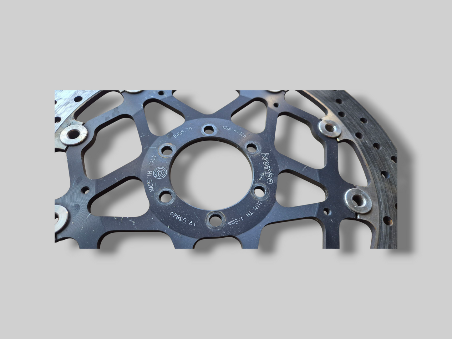 FRONT BRAKE DISC SET BREMBO KBA61336 	Aprilia RSV 98-03 / RSV1000R / SL1000 FALCO