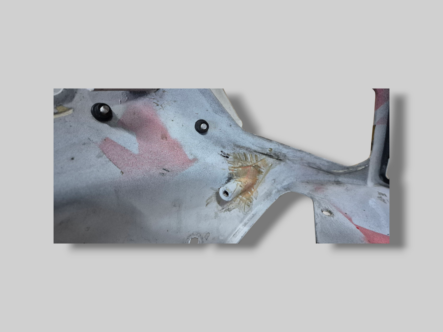 VOORSPATBORD SPATBORD ZWART AP8156254 Aprilia RSV1000R 04-10 / Tuono 1000R 06-10 