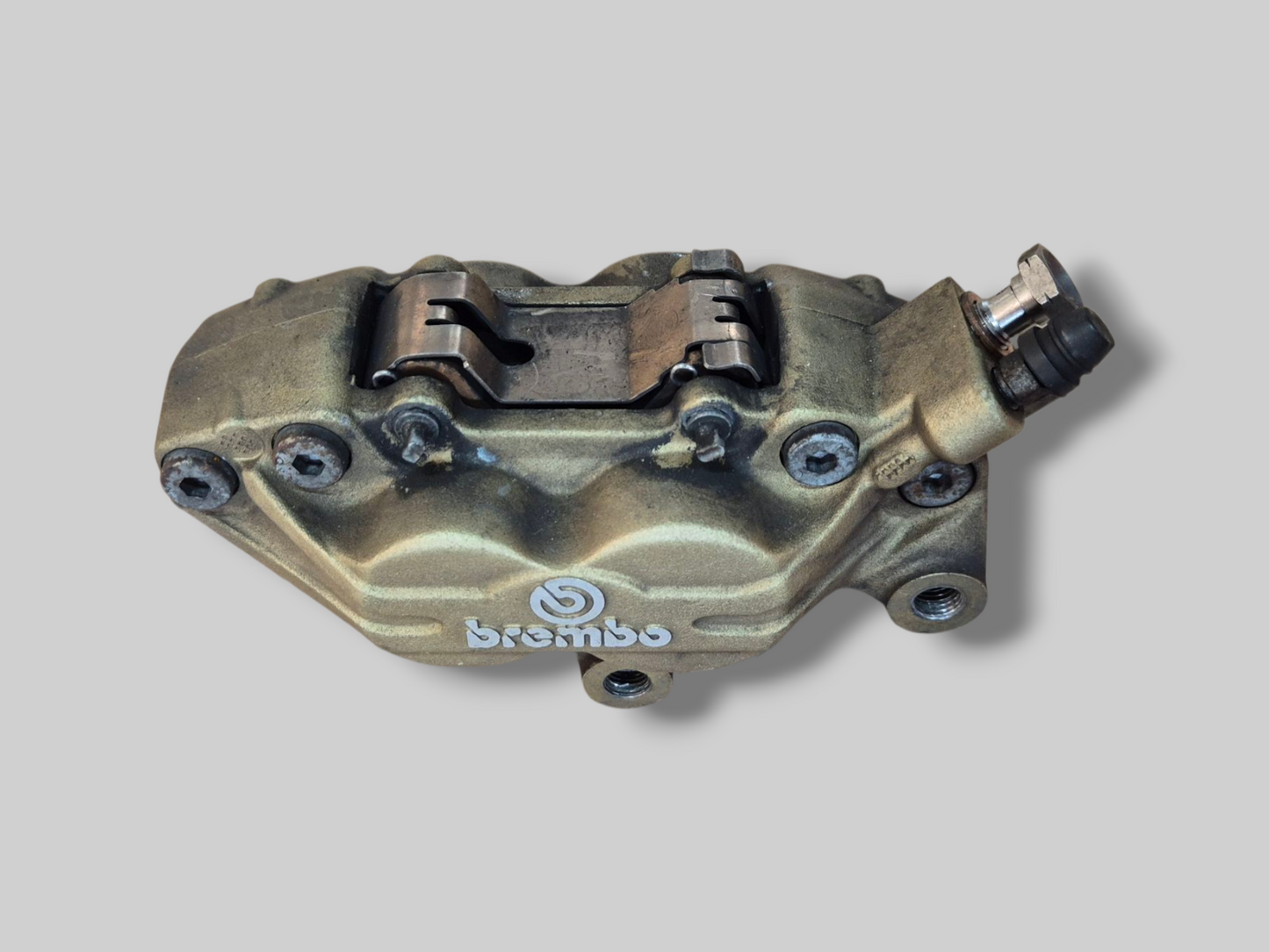 REMKLAUW LINKSVOOR BREMBO P4 GOUD AP8113971 Aprilia RSV Mille 98-03 / Tuono 02-05