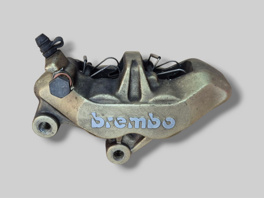 REMKLAUW VOOR RECHTS BREMBO P4 GOUD AP8113970 Aprilia RSV Mille 98-03 / Tuono 02-05
