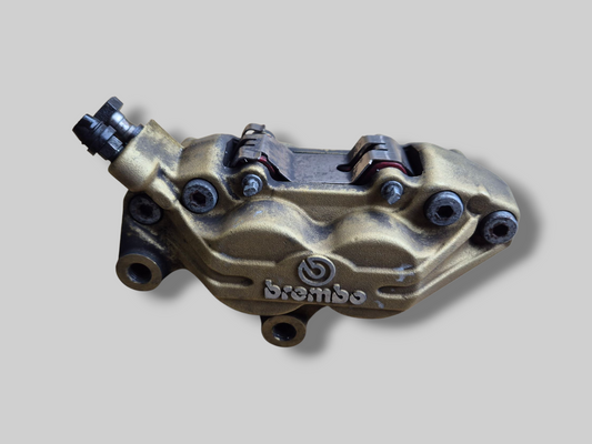 REMKLAUW LINKSVOOR BREMBO P4 GOUD AP8113971 Aprilia RSV Mille 98-03 / Tuono 02-05