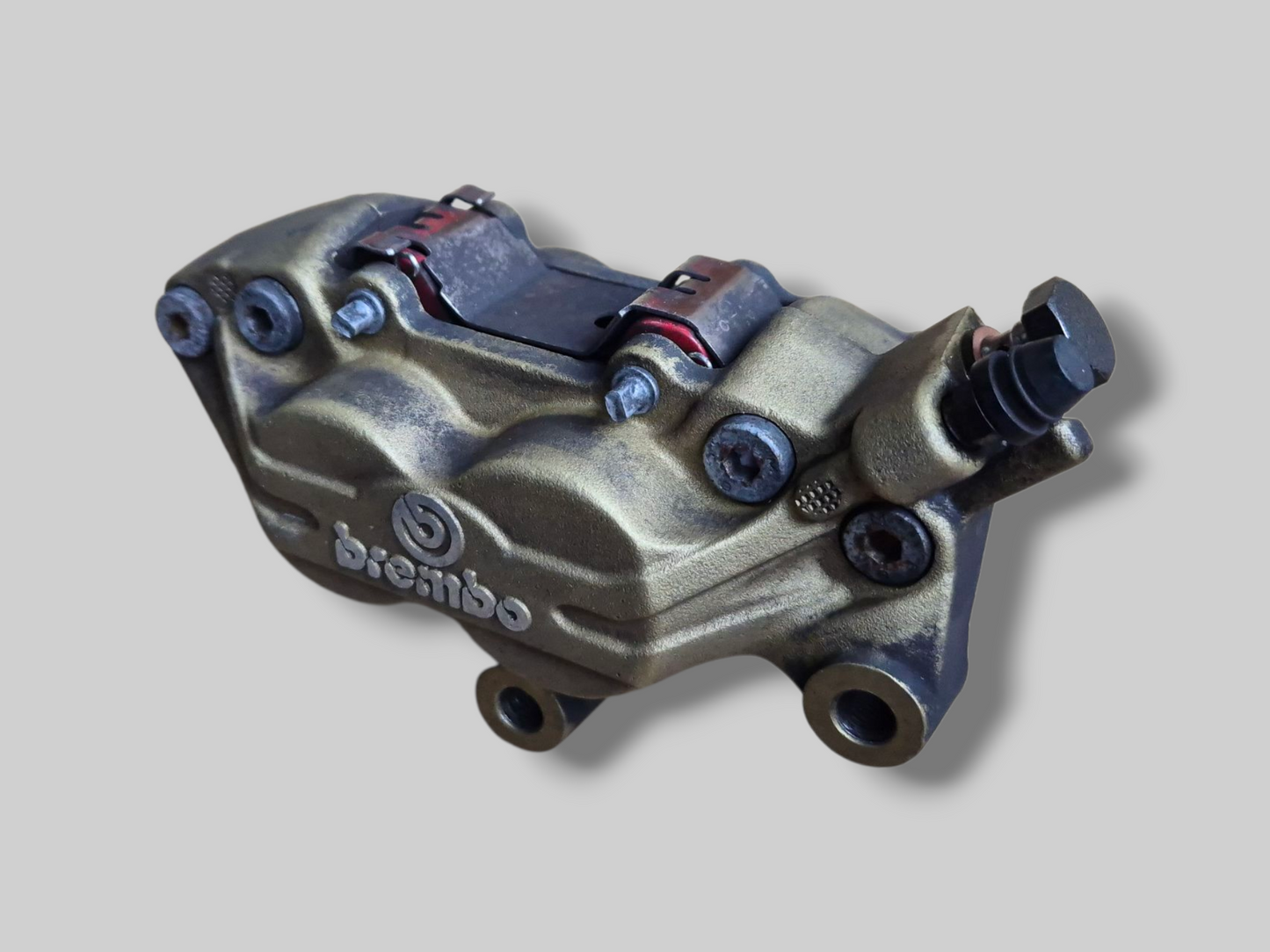 REMKLAUW LINKSVOOR BREMBO P4 GOUD AP8113971 Aprilia RSV Mille 98-03 / Tuono 02-05