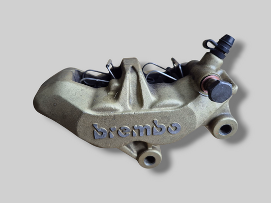 REMKLAUW VOOR RECHTS BREMBO P4 GOUD AP8113970 Aprilia RSV Mille 98-03 / Tuono 02-05