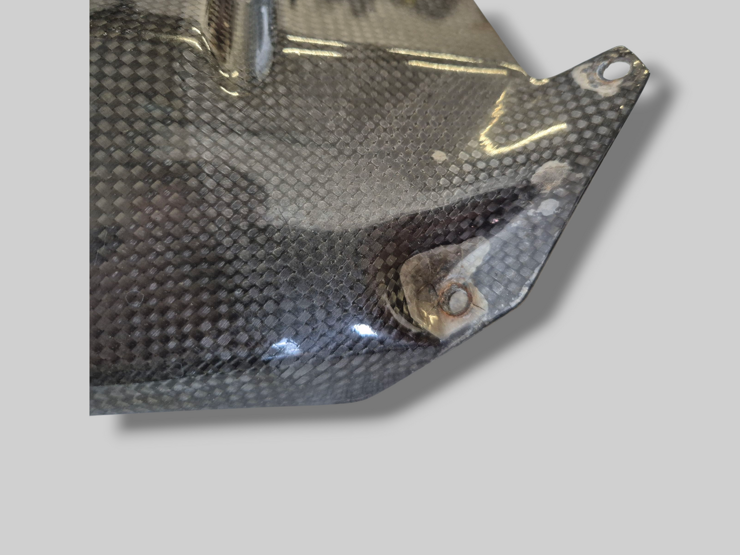 ACHTER CARBON OEM SPATBORD / HUGGER AP8791048 Aprilia RSV Mille 98-03 / Tuono 02-05 