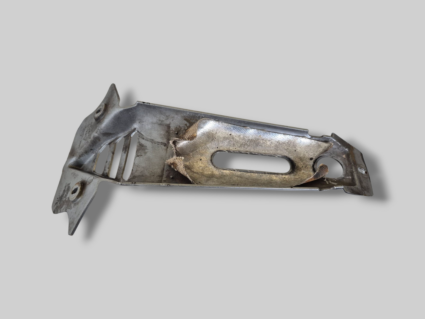 CARÉNAGE DE SPOILER DE RADIATEUR DE REFROIDISSEUR AVANT ARGENT AP8138579 Aprilia RSV Mille 98-03 / Tuono 02-05 