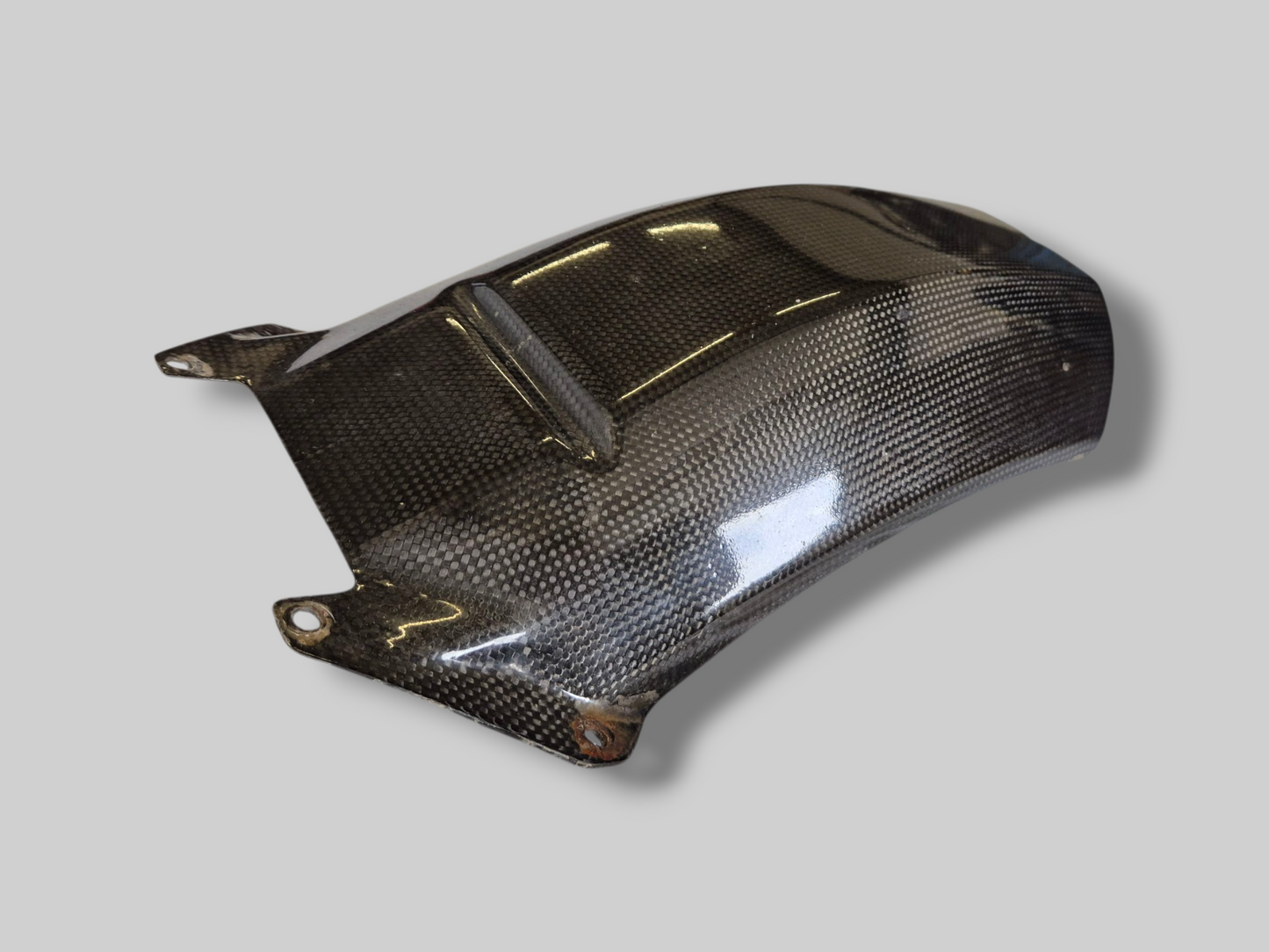 ACHTER CARBON OEM SPATBORD / HUGGER AP8791048 Aprilia RSV Mille 98-03 / Tuono 02-05 