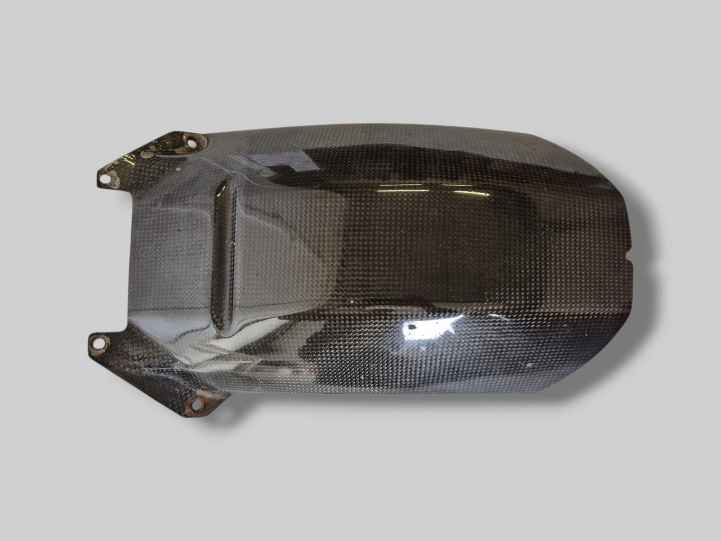 ACHTER CARBON OEM SPATBORD / HUGGER AP8791048 Aprilia RSV Mille 98-03 / Tuono 02-05 