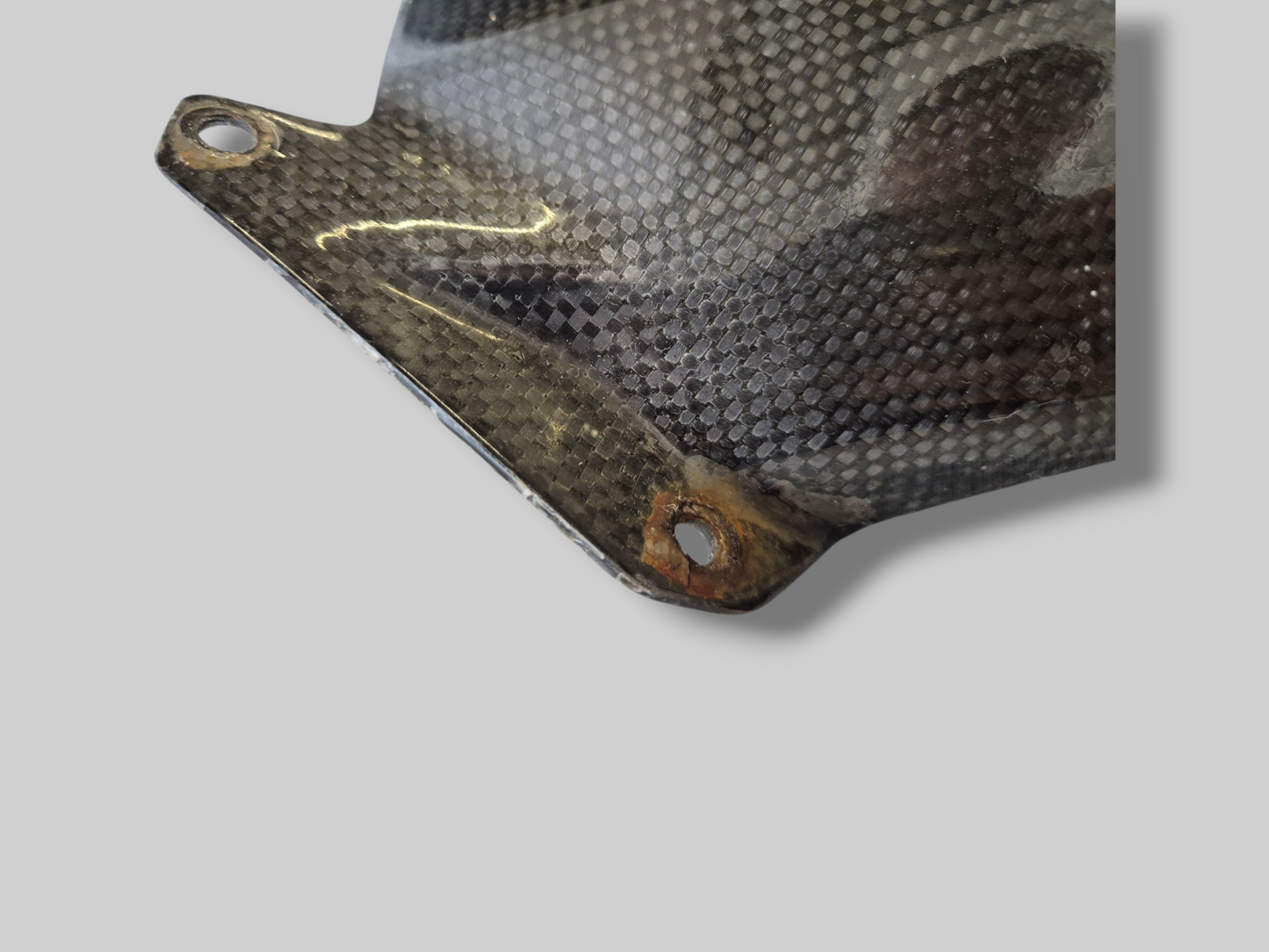 ACHTER CARBON OEM SPATBORD / HUGGER AP8791048 Aprilia RSV Mille 98-03 / Tuono 02-05 