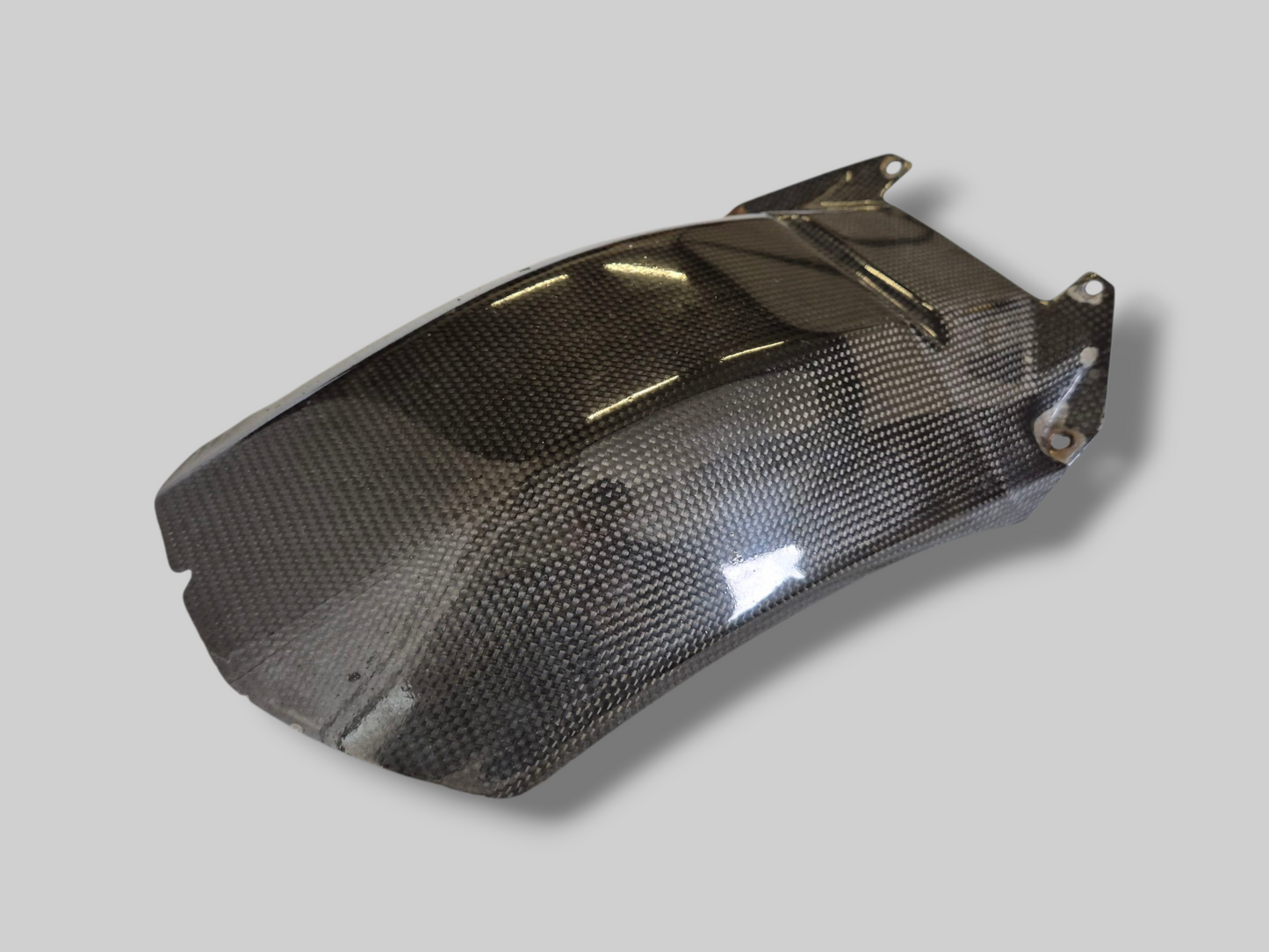 ACHTER CARBON OEM SPATBORD / HUGGER AP8791048 Aprilia RSV Mille 98-03 / Tuono 02-05 