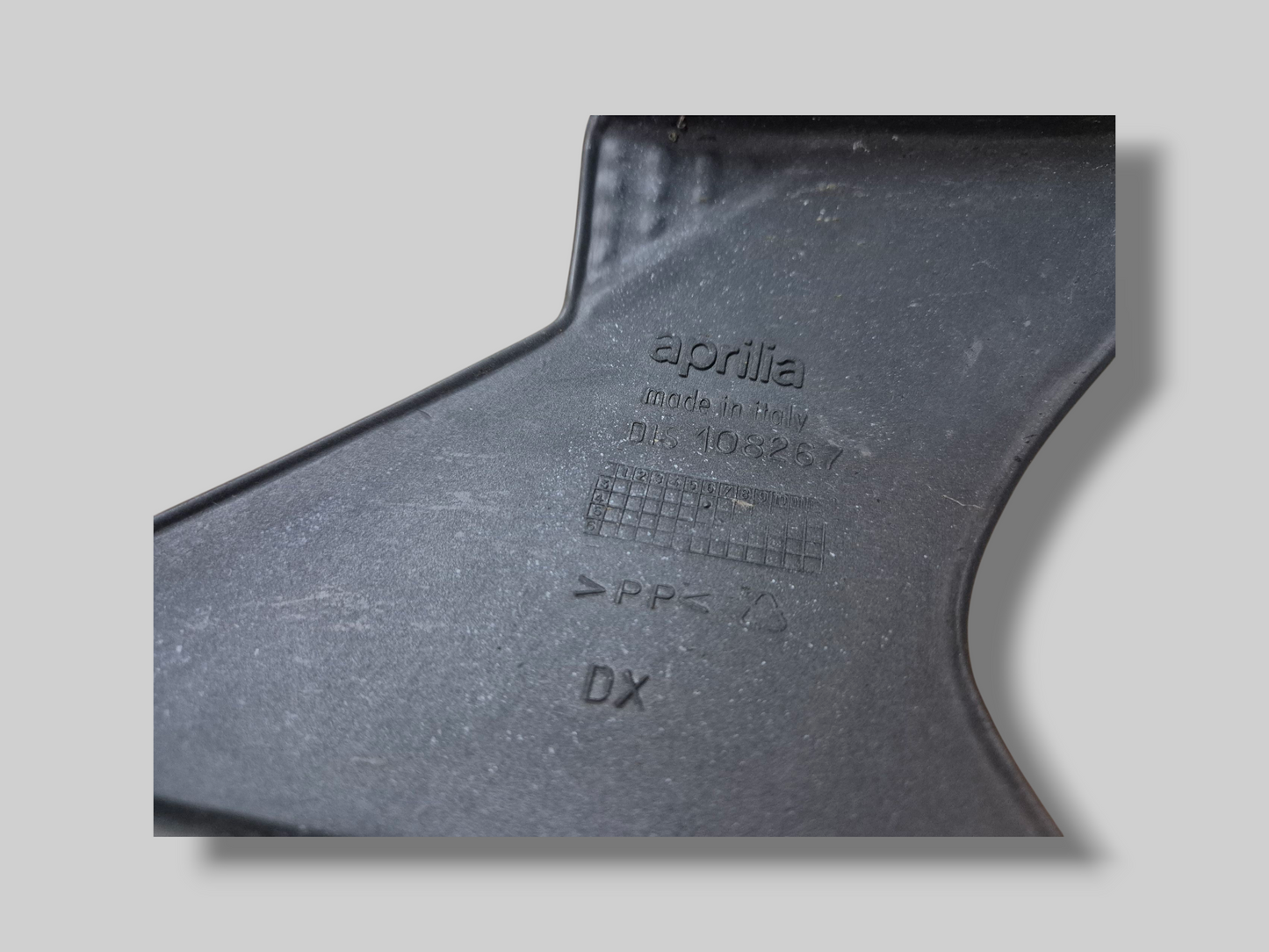 RIGHT-HAND FRONT FAIRING BAFFLE GREY AP8178180 Aprilia RSV1000R 2004-2009