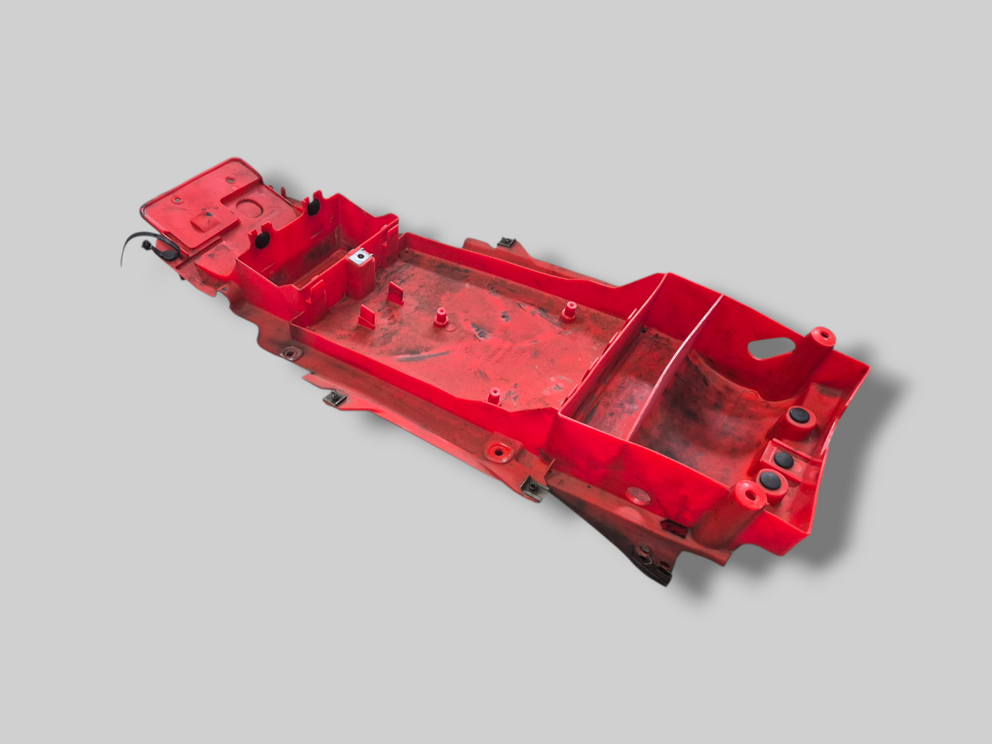 UNDER SADDLE / BATTERY HOLDER RED AP8148356 Aprilia RSV Mille 98-03 / Tuono 02-05