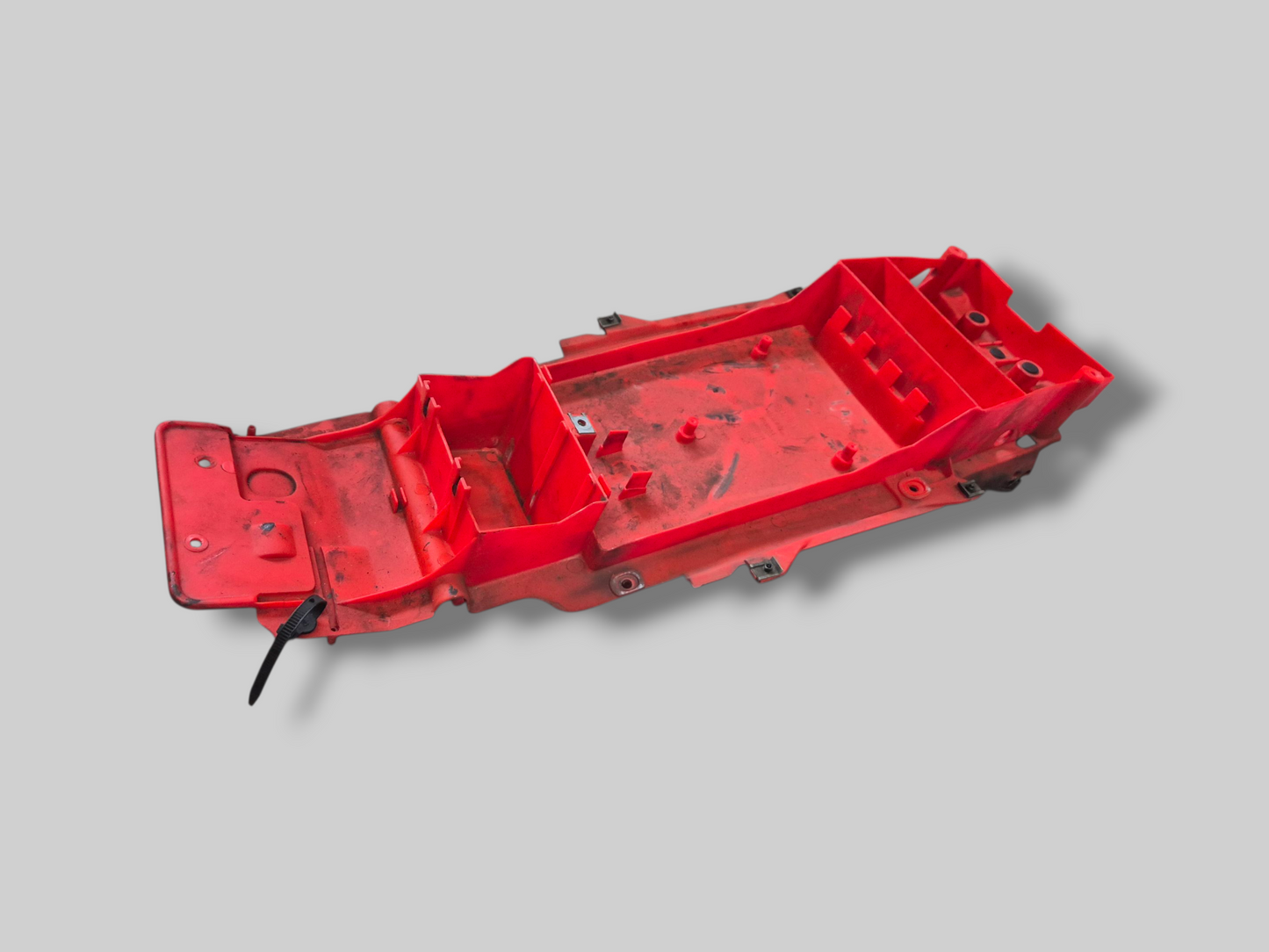 UNDER SADDLE / BATTERY HOLDER RED AP8148356 Aprilia RSV Mille 98-03 / Tuono 02-05