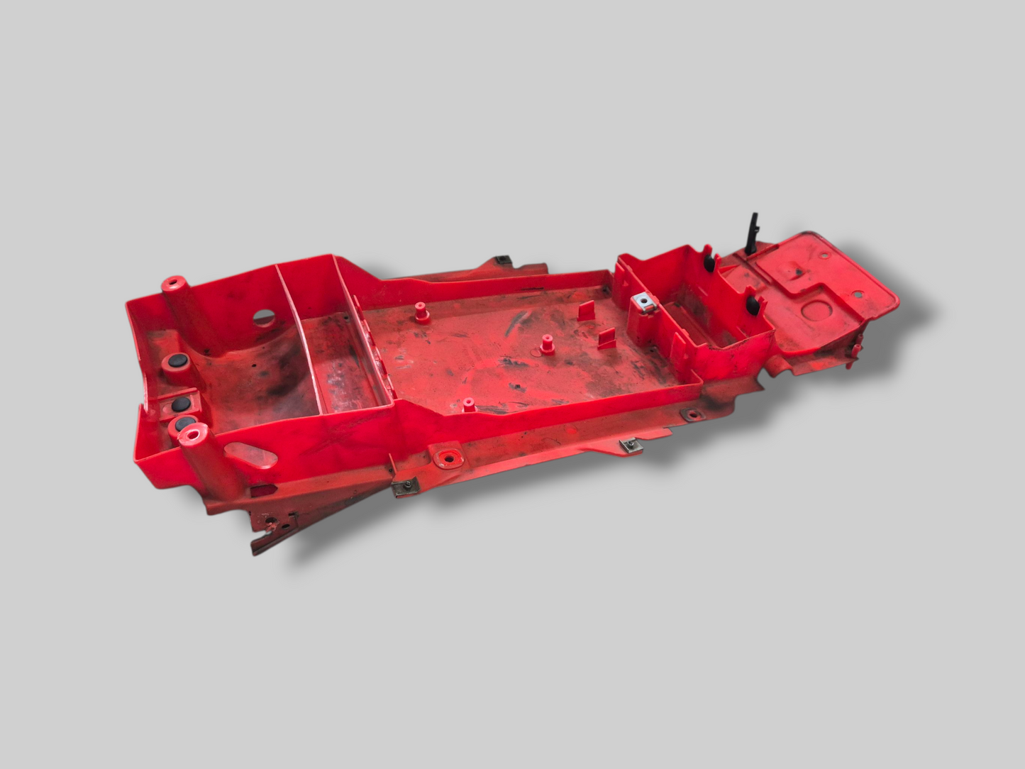 UNDER SADDLE / BATTERY HOLDER RED AP8148356 Aprilia RSV Mille 98-03 / Tuono 02-05