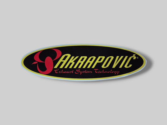 AKRAPOVIC EXHAUST DECAL