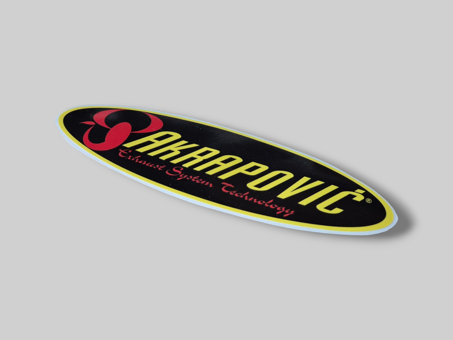 AKRAPOVIC EXHAUST DECAL